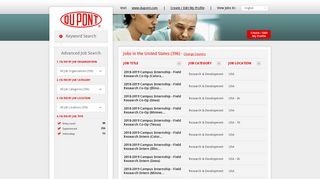 Dupont Careers | Search Jobs