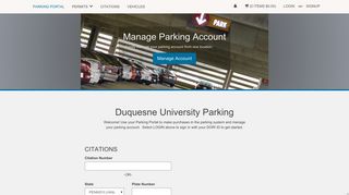 Duquesne University Parking