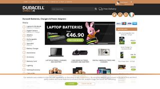 Duracell Battery, Charger, Power Adapter, Rechargeable Batteries