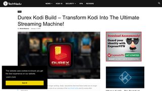 How to Install Durex Kodi Build: 15 Steps (with Pictures) - TechNadu