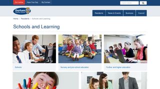 Schools and Learning - Durham County Council