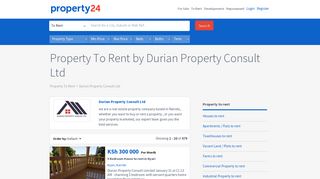 Property To Rent by Durian Property Consult Ltd - Property 24 Kenya