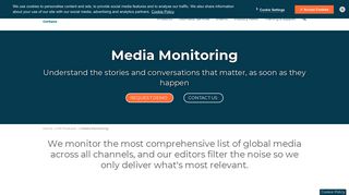 Media Monitoring - Gorkana