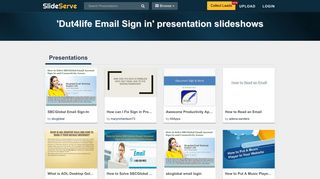 Dut4life Email Sign in PowerPoint (PPT) Presentations on SlideServe ...
