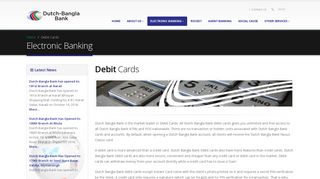 Debit Cards - Dutch-Bangla Bank