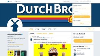 Dutch Bros Coffee (@DutchBros) | Twitter