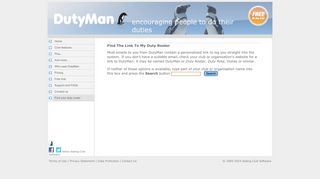 Find your duty roster - DutyMan