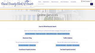 Online Services - Duval County Clerk of Courts