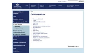 Online services | Department of Veterans' Affairs