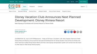 Disney Vacation Club Announces Next Planned Development: Disney ...