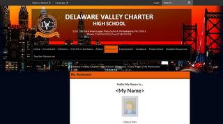 Ms. Richmond - Delaware Valley Charter High School