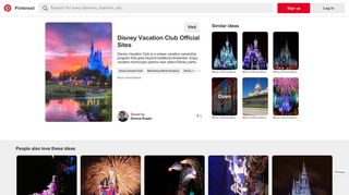 DVCMember.com | Disney Vacation Club Member Login ... - Pinterest