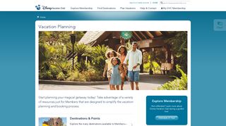 Vacation Planning | Disney Vacation Club