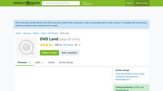 DVD Land Reviews (page 24) - ProductReview.com.au