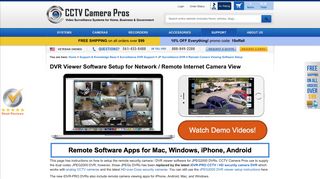 DVR Viewer Connection Setup, Remote Internet Security Camera ...