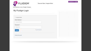 Login | Fluidigm - DVS Sciences