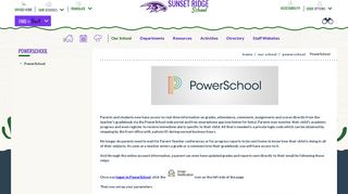 PowerSchool / PowerSchool - Deer Valley Unified School District