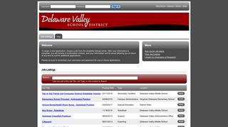 Delaware Valley School District - TalentEd Hire