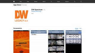 DW Spectrum on the App Store - iTunes - Apple
