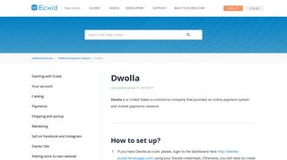Dwolla – Ecwid Help Center - Ecwid Support