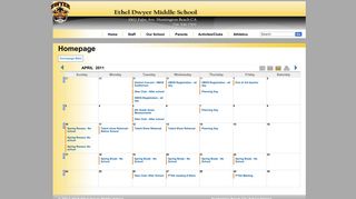 Homepage - Ethel Dwyer Middle School - School Loop
