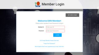 Login - DXN