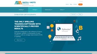 Dybuster Orthographe - Educational Software - Math et Mots Monde