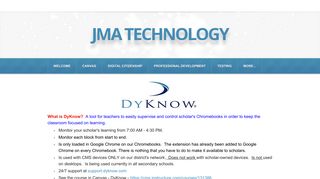 DYKNOW - Chromebook Management System - JMA TECHNOLOGY