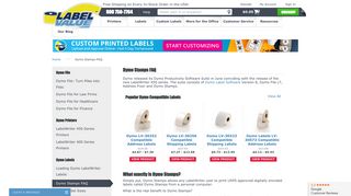 Dymo Stamps FAQ - LabelValue