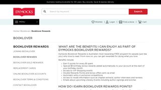 Dymocks - Booklover Rewards