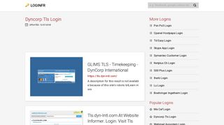 Dyncorp Tls Login | Se connecter à Dyncorp Tls - loginfr