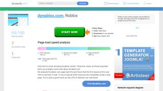 Access dynablox.com. Roblox