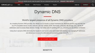 A Leading Dynamic DNS Provider | Dyn