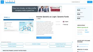 Visit Investor.dynamic.ca - Login | Dynamic Funds.