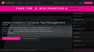 Adobe Analytics: Adobe Dynamic Tag Management | Pluralsight