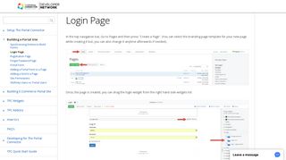 Create Login Page with The Portal Connector for Dynamics CRM / 365