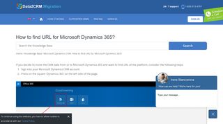 How to find URL for Microsoft Dynamics 365? - Data2CRM.Migration