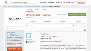 Manage360 Reviews | G2 Crowd