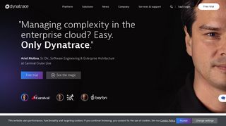 Dynatrace: Software intelligence for the enterprise cloud
