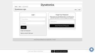 Dynatronics Login - Dynatronics - Job Listings - Dynatronics Jobs