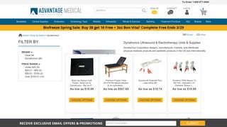 Dynatronics - Ultrasound & Electrotherapy Units & Supplies