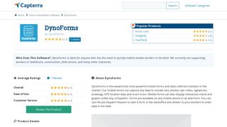 DynoForms Reviews and Pricing - 2019 - Capterra