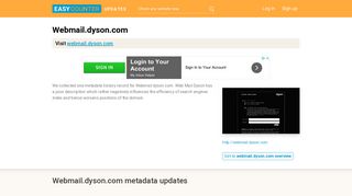 Web Mail Dyson (Webmail.dyson.com) - Outlook Web App