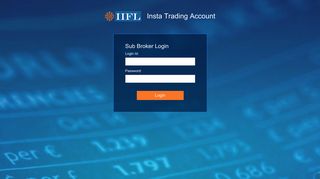 Sub Broker Login - IIFL Registration - IndiaInfoline