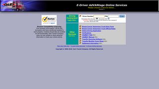 E-Driver AdVANtage Online Services - Dart Transit Company