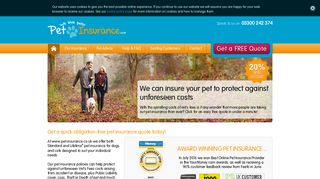 Discover our affordable pet insurance for your cat or dog online ...
