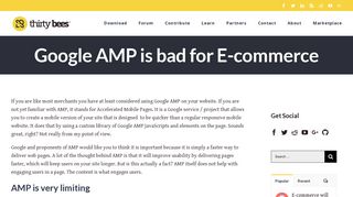 Using Google AMP for e-commerce might not be the best choice ...