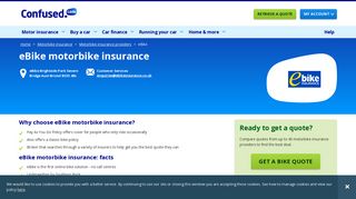 eBike Insurance - Compare Quotes Online - Confused.com