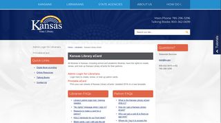 Kansas Library eCard | Kansas State Library, KS - Official Website