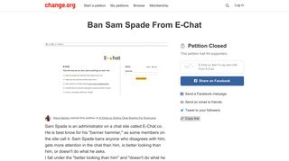 Petition · E-Chat.co: Ban Tx Jay and LI5A From E-Chat · Change.org